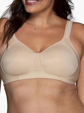 Vanity Fair Women's Medium Impact Sports Bras Breathable Size 36D 10600